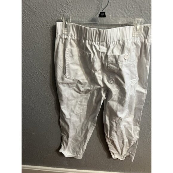 Talbots  Capri Pants  Size 4 Womens White - Picture 7 of 9